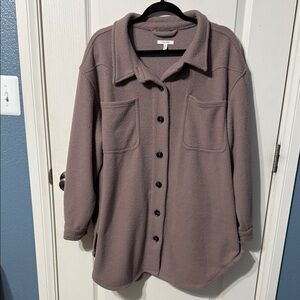 Maurice’s XXL Cozy Button-Up Fleece Jacket